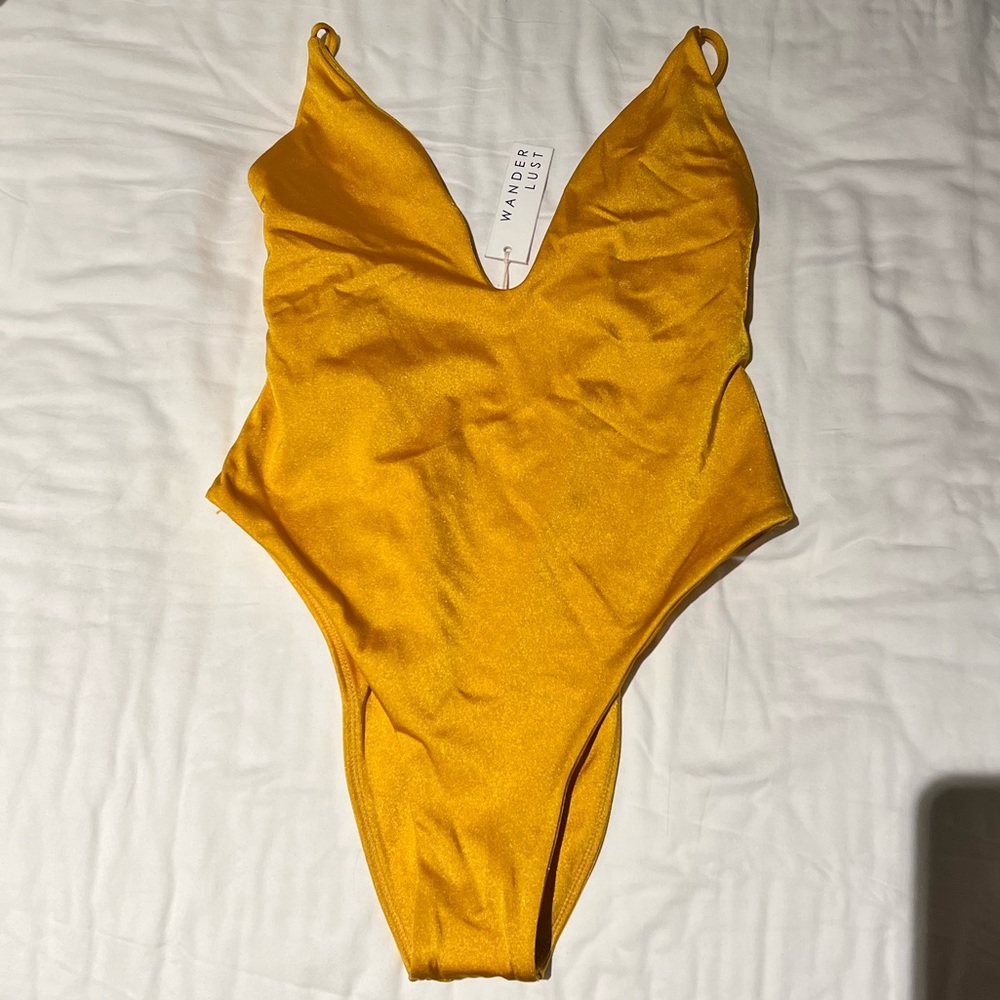 Wander Lust one piece swimsuit - NWT!